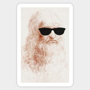 Cool Leonardo da Vinci Sticker